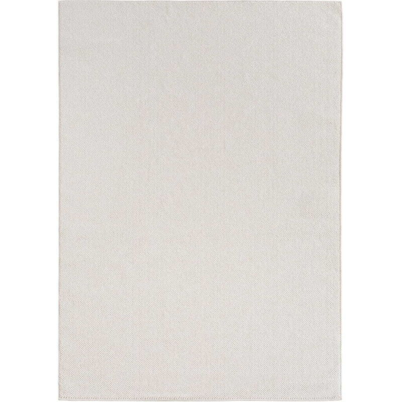 Ayyildiz Tapis Moderne - Structure 3D Cube - Motif Tressage - Salon Tapis Court - creme - 60 cm x 110 cm