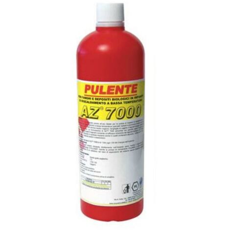 AZ 7000 Pulente per fanghi e residui biologici specifico per impianti di riscaldamento a pavimento - Bottiglia da 1 Kg PC7001