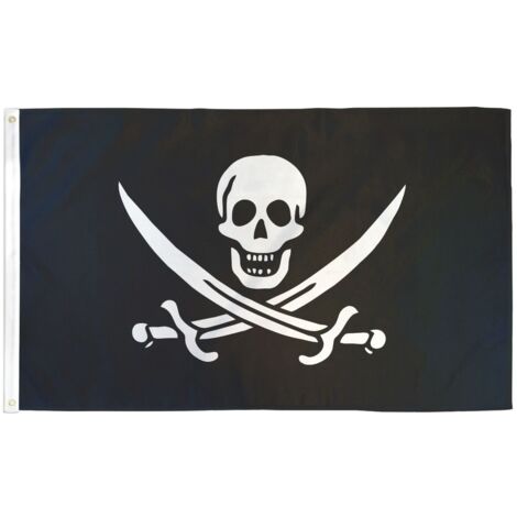 AZ FLAG Bandiera Pirata SCIABOLA 250x150cm - Gran Bandiera dei