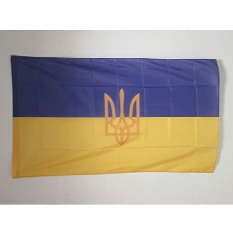 Bandiera Ucraina 3x5 Ft , Ucraina-bandiera nazionale per interni esterni :  : Giardino e giardinaggio
