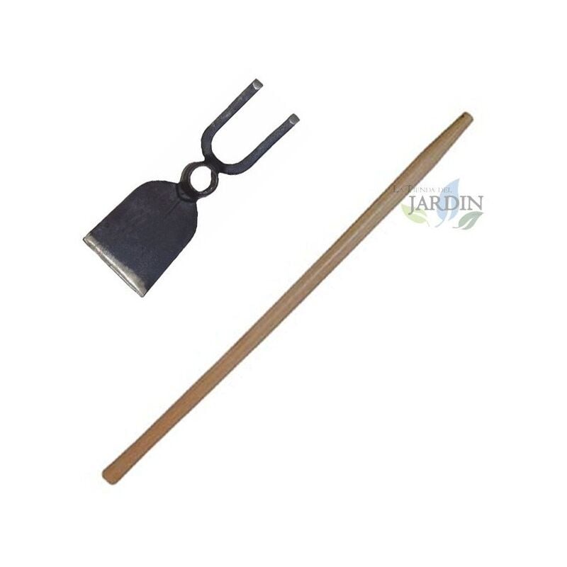 

Azadilla plana 33cm y horquilla con mango 120 cm