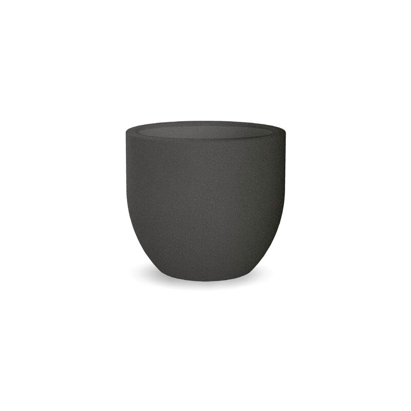 Newgarden Be Happy! - azalea 40 Jardinière Ronde d'Intérieur et d'Extérieur Pour Plantes et Fleurs Très Résistante au Temps. Fabriqué en polyéthylène