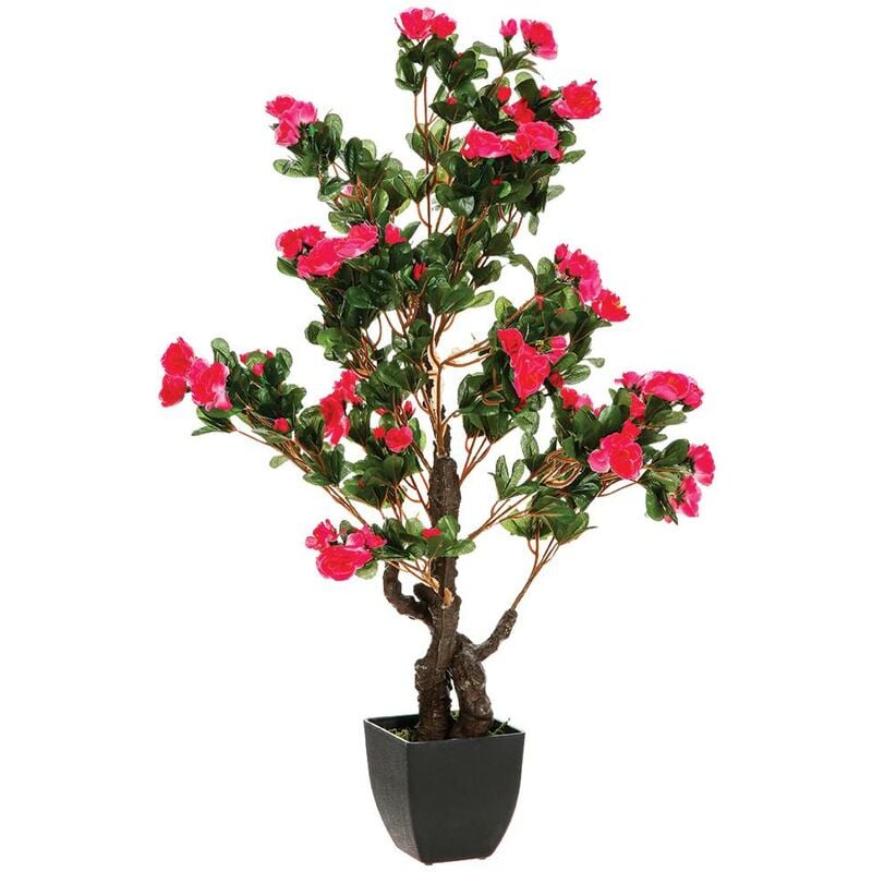 Azalea artificiale H81cm - Rosa Atmosphera Créateur D'intérieur