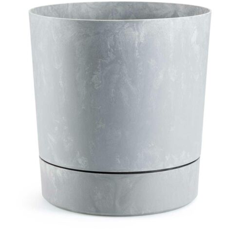 Azaleen-Blumentopf mit Untersetzer (Recycling)