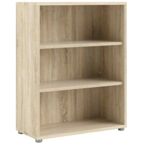 Aziza Regal, Bücherregal 2 Böden, 40,1x89,2x113,4h cm Braun
