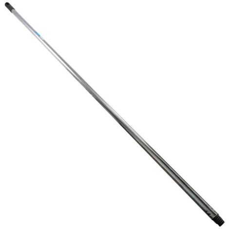 AZNAR mango acero inox 130cmx22mm , Mango metálico de acero inoxidable Alta calidad y resistencia Compatible con cualquier cepillo genéricoLongitud 1300mm.