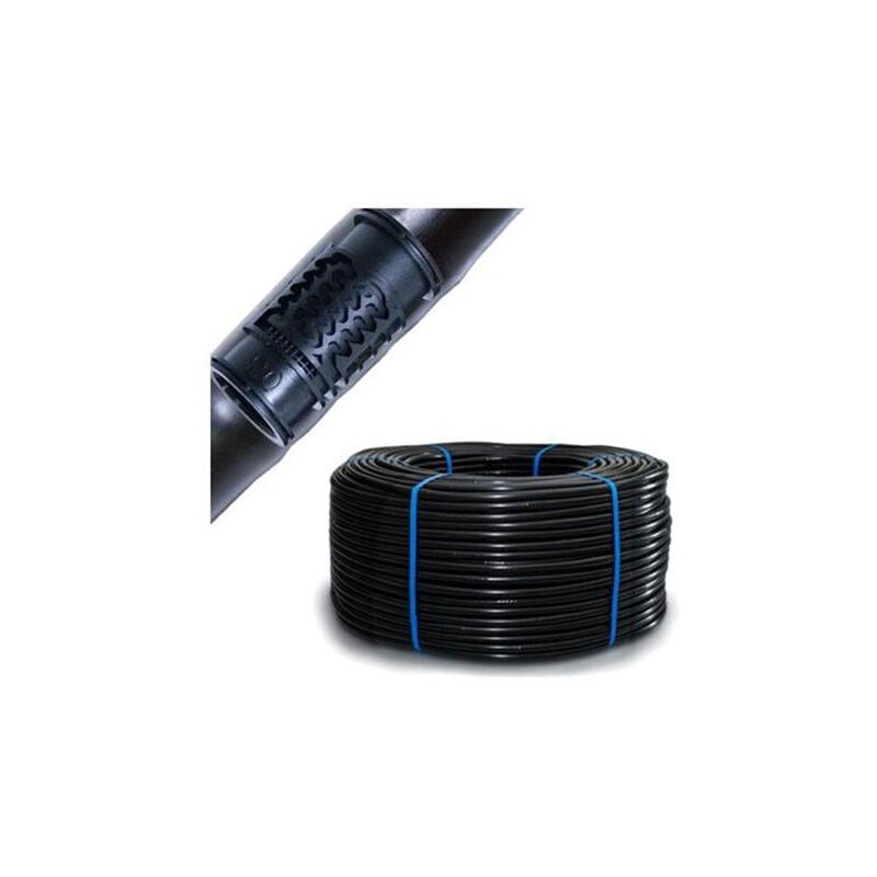 

Plantawa Manguera Compact Negro 16mm con Goteros 16L/h cada 30cm 4 salidas 400 metros - Azud