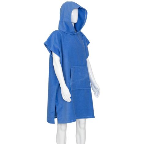 Azul poncho de playa azul 80x100cm - Atmosphera créateur d'intérieur