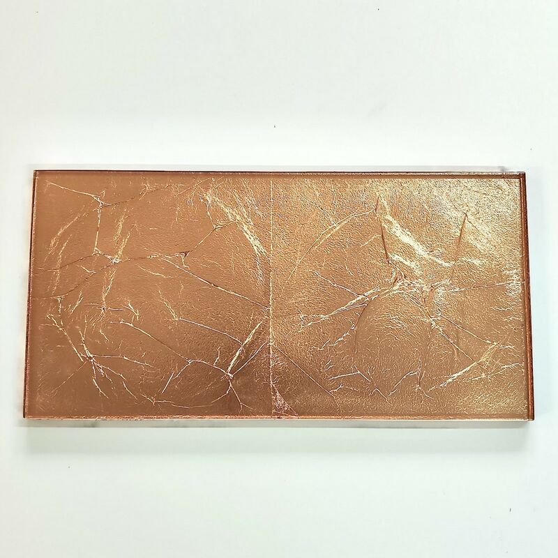 

Sygma Group - azulejo de pared de vidrio coloreado cobre cocina o baño Ankara Cuivre