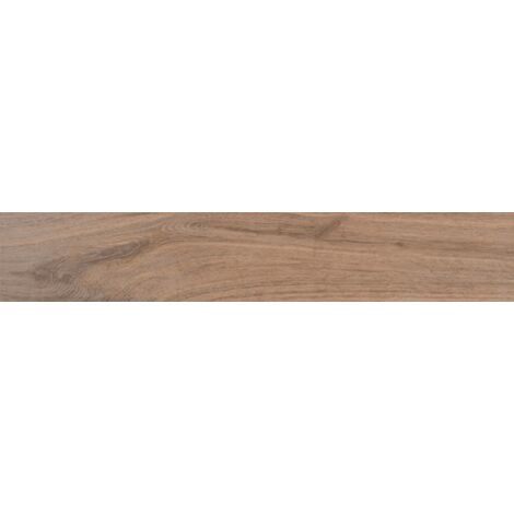 Azulejo HAVANA CASTAÑO 19,2X120 CM estilo Madera .