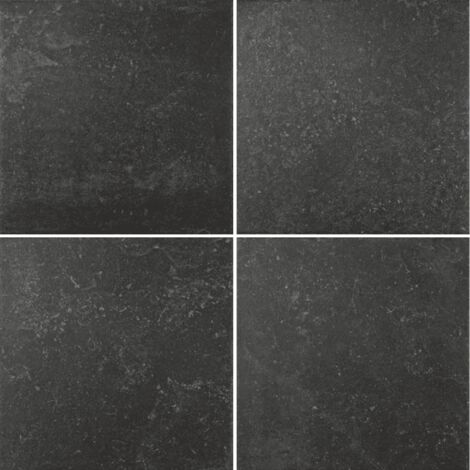 Azulejo MAAS NEGRO 58,5X58,5 CM estilo Cemento .
