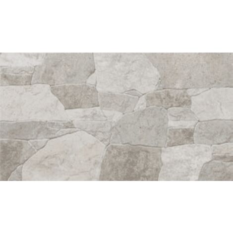 Azulejo STONE GRIS 29,2X58,5 CM estilo Piedra Natural .
