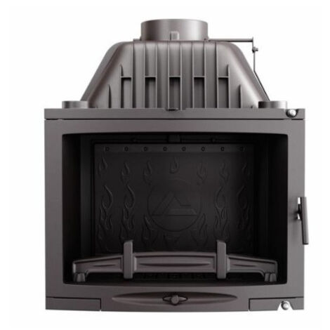Azura Home Design – Insert cheminée à bois 16,1 kW – Fonte durable – Cendrier intégré – Amortisseur de tirage – Pour bûches jusqu'à 20% d'humidité - W17-16