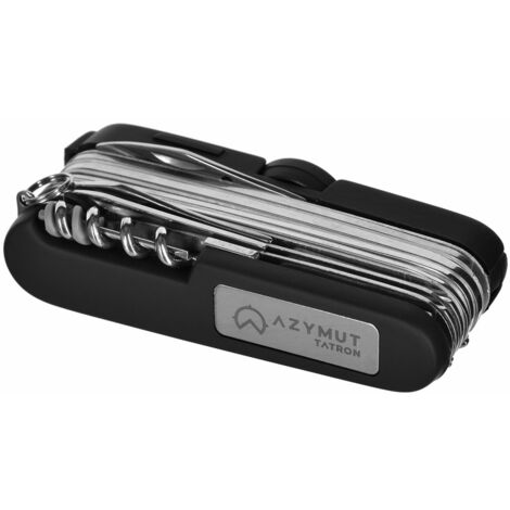 Azymut Navaja Multiusos HK20017BL Negro Plateado