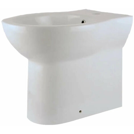Azzurra - Bidet Filo Parete Porcellana Bianco - Serie: Fast