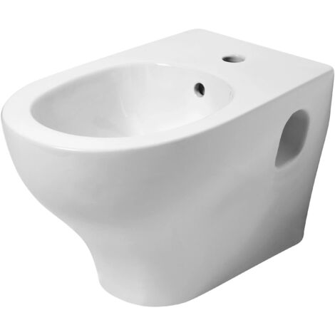 Azzurra - Bidet Sospeso Porcellana Bianco - Serie: Pratica
