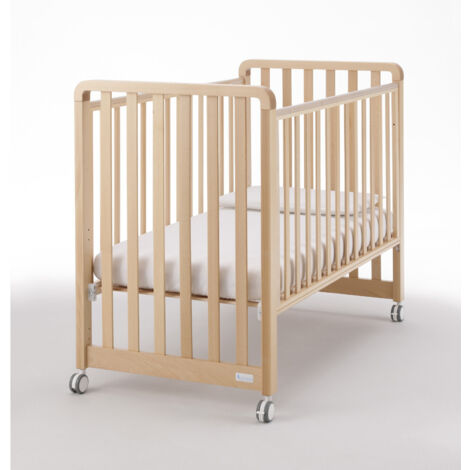 AZZURRA Culla Lettino Evolutivo Glam 9 In 1  Naturale Tessile Avana
