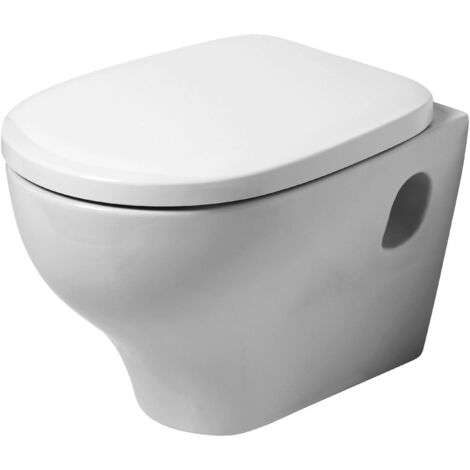 Azzurra - Vaso Sospeso Porcellana Bianco - Serie: Pratica (Senza Coprivaso)