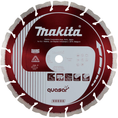 B-13459 Disque diamanté 300 mm, Quasar Stealth, 3DDG, sec et humide