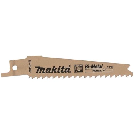 B-20432 - HOJA SABLE 100MM MADERA/CLAVO - MAK