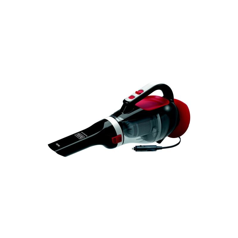Black&decker - b & d aspirateur de voiture mod ADV1220 12 v alimentation cyclonique double action filtrage fonctionne connectA a la prise