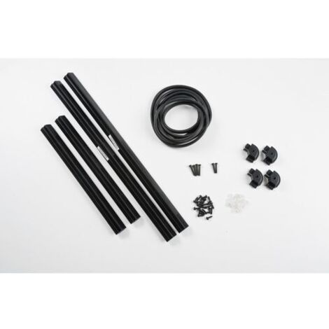B & W International-Montagerahmen de Typ 4000-Koffer, Farbe Schwarz