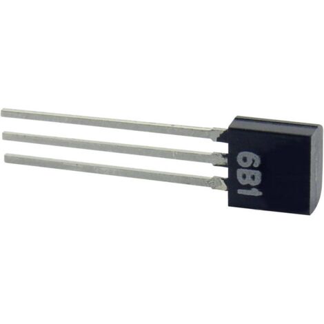 B + B Thermo-Technik TSIC306-TO92 TSIC306-TO92 Sensore di temperatura -50 fino a +150 °C TO-92 radiale