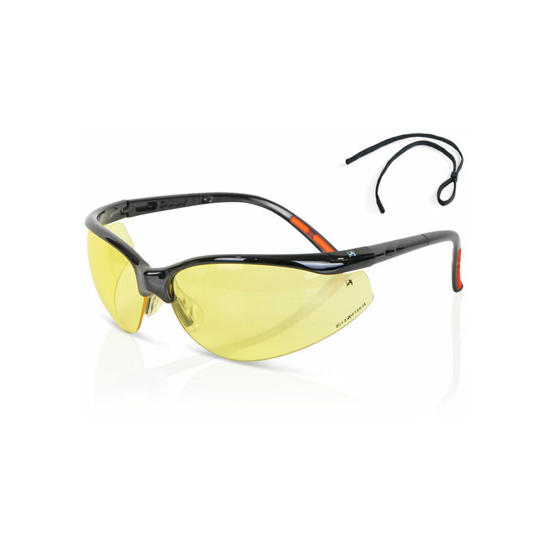 Beeswift - YELLOW HIGH PERFORMANCE LENS SAFETY SPECTACLE - Yellow