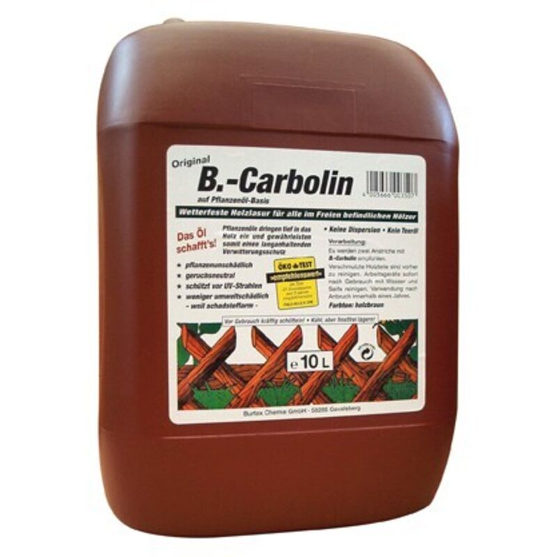 Burtex - B.-carboline de revetement en bois de 10 litres en plastique Kan.