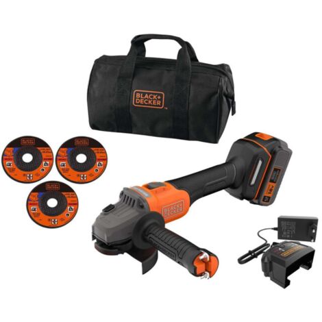B+D SMERIGLIATRICE BCG6L8F1S-QW 18V+DISCHI BRUSHLESS