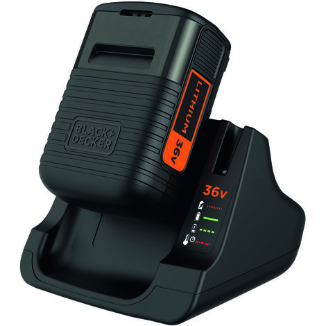 B+D STARTER-KIT + 36V BDC2A36 BATTERIELADEGERÄT