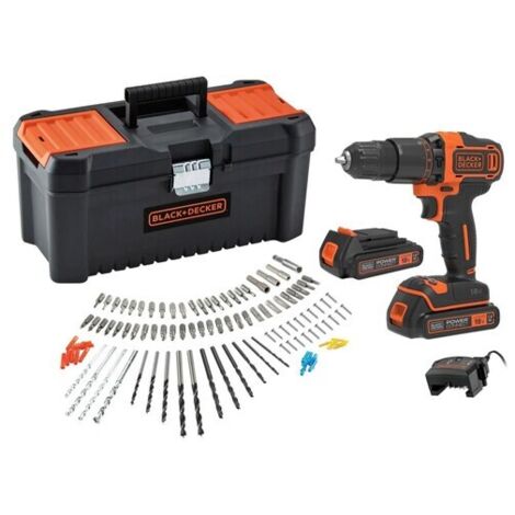 B+D TRAPANO AVVITATORE BCD700C2TA 18V + 105 ACC.
