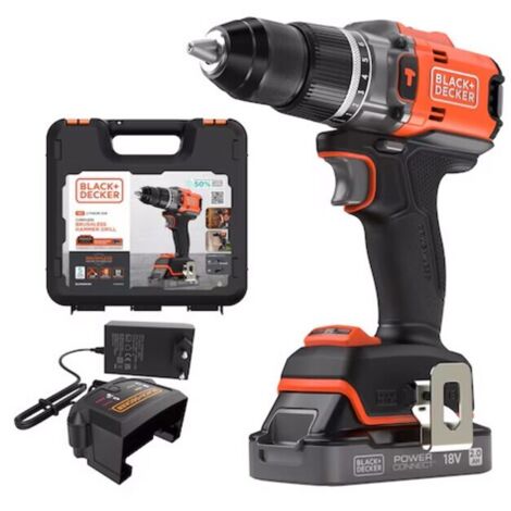 B+D TRAPANO C/PERC BLD683D1XK-QW 18V BRUSHLESS
