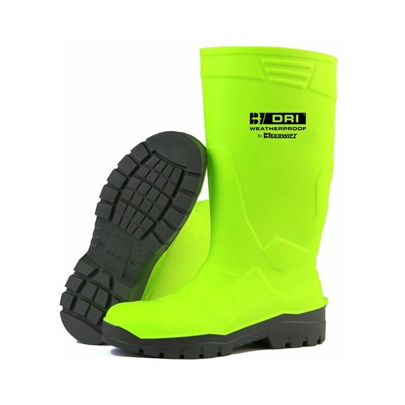 B-Dri Footwear FULL SAFETY FLUORO WELLINGTON BOOT S/Y 04/37 (Pair)