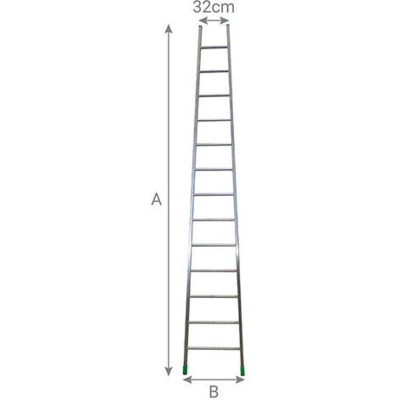 Echelle Direct - Echelle fruitière 9 barreaux - Hauteur de cueillette maximale 3.40m - CN25