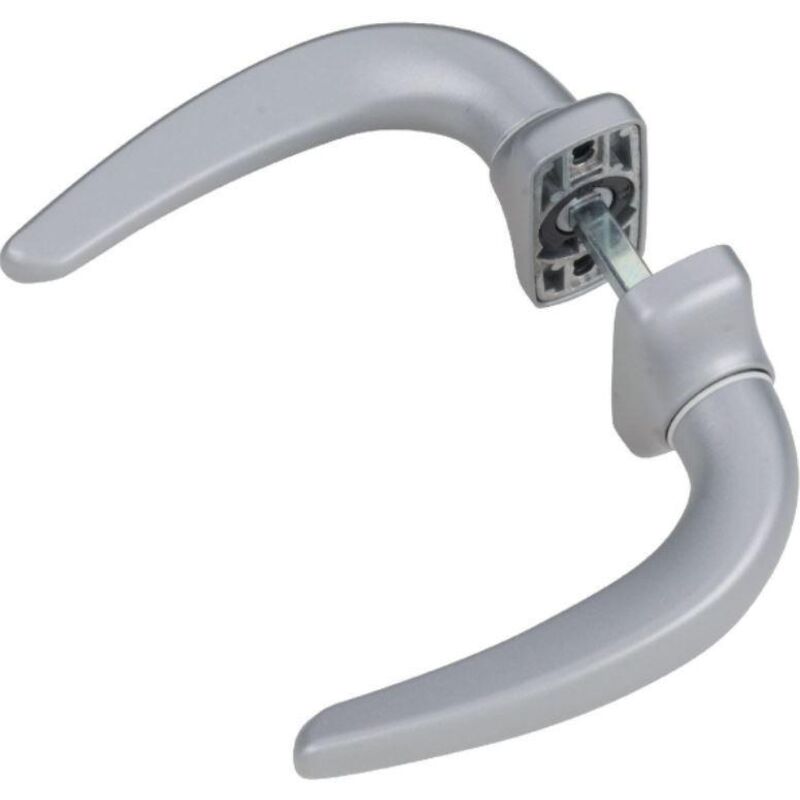 Fapim Türdrücker HORUS weiß, schlichtes Design, Aluminium