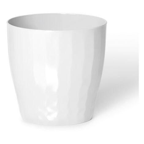 B-LIVING VASE ø 21 cm Vase d'intérieur couvercle Moderne Veca DIVERSES COULEURS - Couleur : Terre LAGUNA - Colore: Bianco