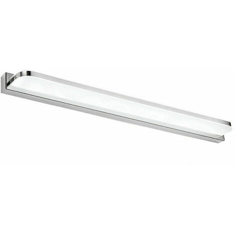 B-LOKIUA Lampe Miroir LED 7W 42CM Blanc Froid, Applique Miroir Salle de Bain IP44 Étanche 6000K 600LM, Acrylique Lampe Applique LED Moderne Lampe Armoire Luminaire Salle de Bain- [Classe énergétique