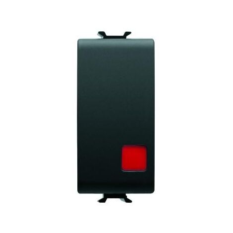 B-P 1M 1P NF+NO 16A ARRÊT NOIR GEWISS GW12138
