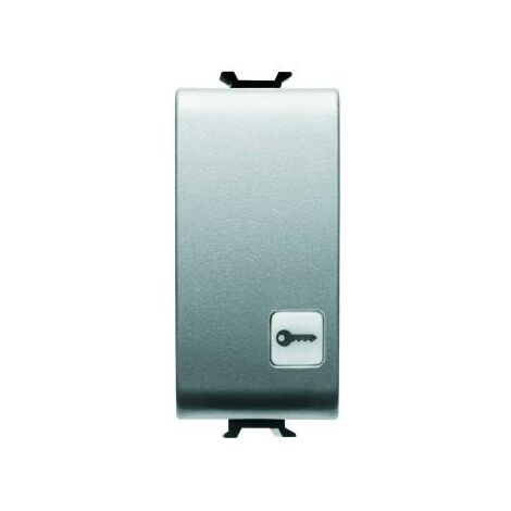 B-P 1M 1P NO 16A ''CLÉ'' TITANE GEWISS GW14152