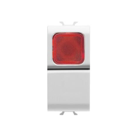 B-P 1M 1P NO 16A VOYANT ROUGE BLANC GEWISS GW10143