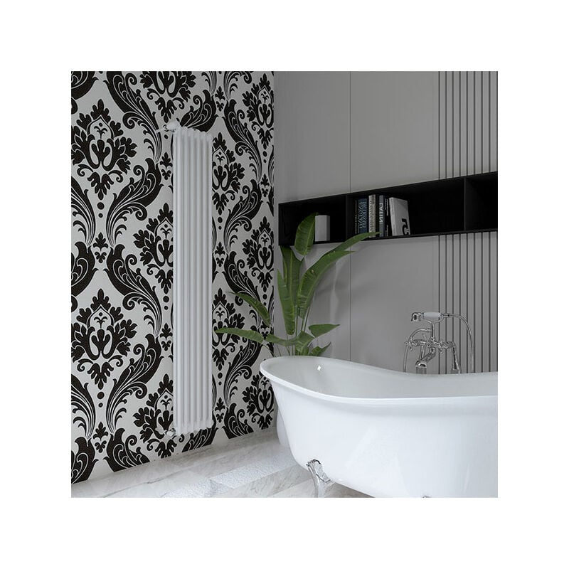 Radiateur tubulaire eau chaude - Hauteur 1792mm - 2 colonnes - 497,6 Watt - COMBY/2/1800/4