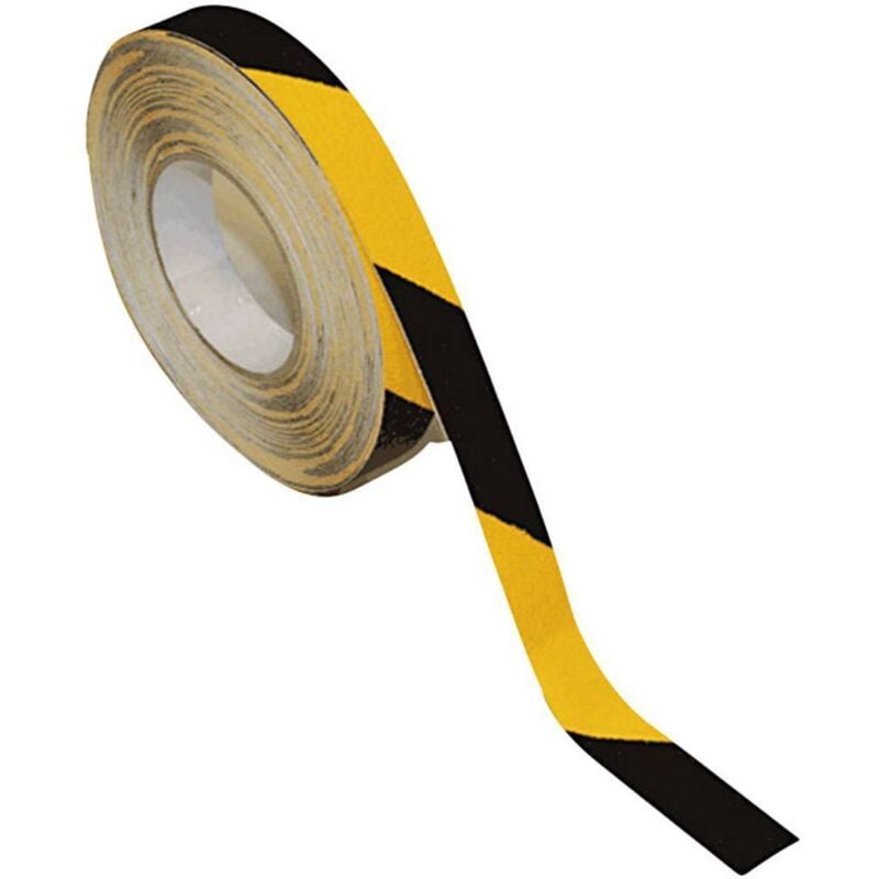 AR206025-GS Revêtement antidérapant universel jaune, noir (l x l) 18.3 m x 25 mm - B-safety