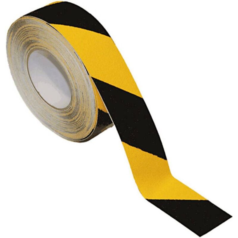 AR206100-GS Copertura universale antiscivolo Giallo, Nero (l x l) 18.3 m x 100 mm - B-safety