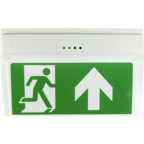 B-SAFETY BR530030 LED Fluchtweg-Notbeleuchtung  Deckenaufbaumontage, Wandaufbaumontage Ausgang, Rett