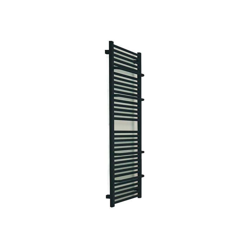 Scaldasalviette misto nero 1460mm di altezza e 300mm di larghezza - 449 Watt - LIM1460/300Z8N