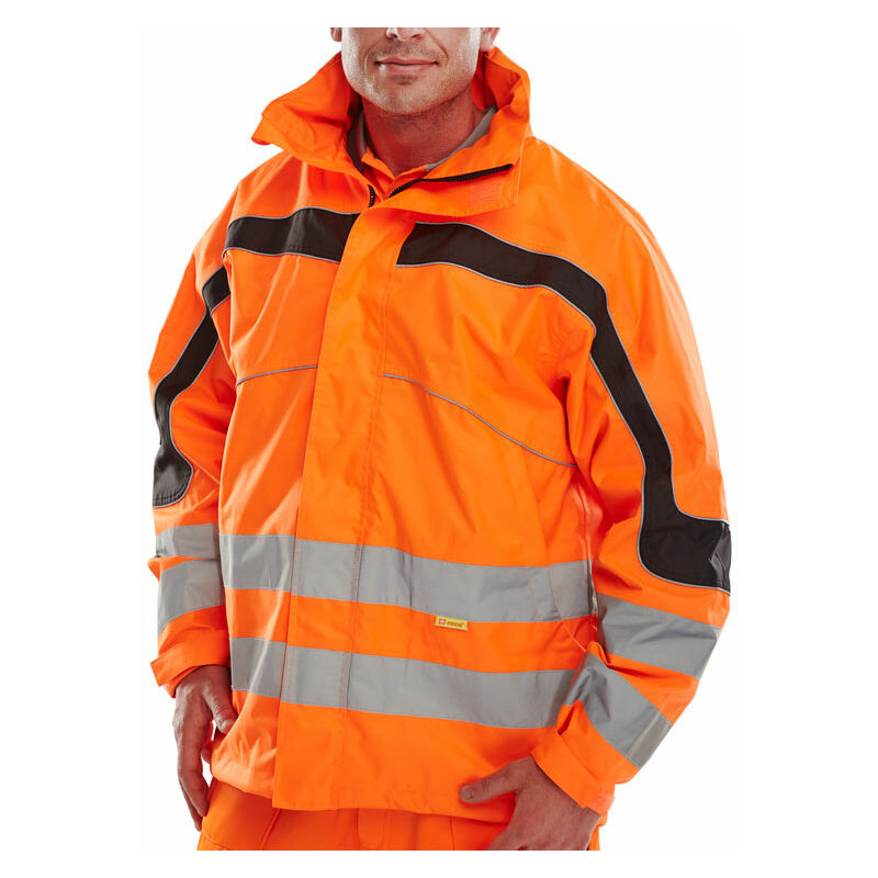 Eton Hi Vis Beathable jacket or xl - Orange - Orange - Beeswift