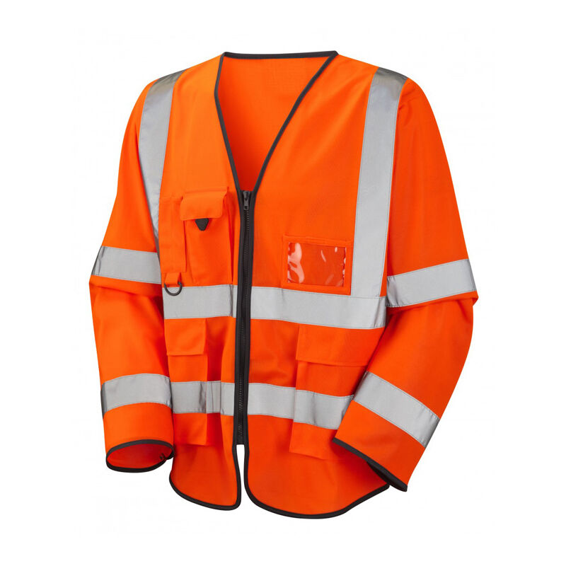 Pkj executive sleeved vest or 4XL - Orange - Orange - Beeswift