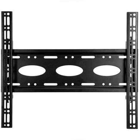 B-Tech BT8441/B Support mural Universal pour écran plat avec réglage latéral, convient aux écrans de taille moyenne à grande jusqu'à 80 kg, collier Compatible avec le montage sur poteau (VESA 400),