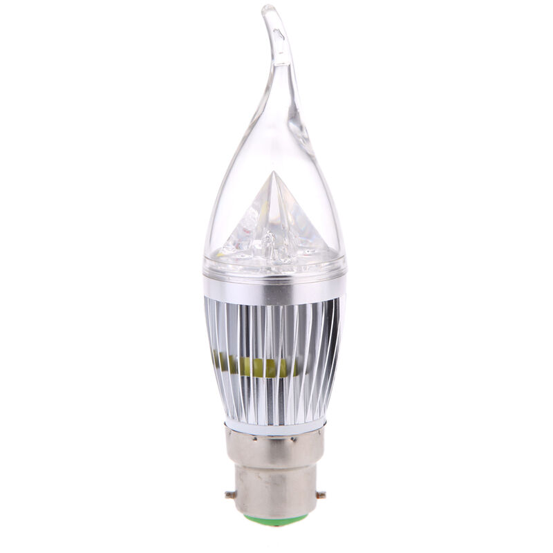 

Asupermall - B22 8W LED Bombilla de luz de vela Lampara de arana Proyector de alta potencia AC85-265V,blanco